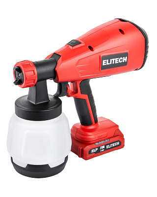 Воздушный аккумуляторный краскопульт ELITECH КА 20-26П